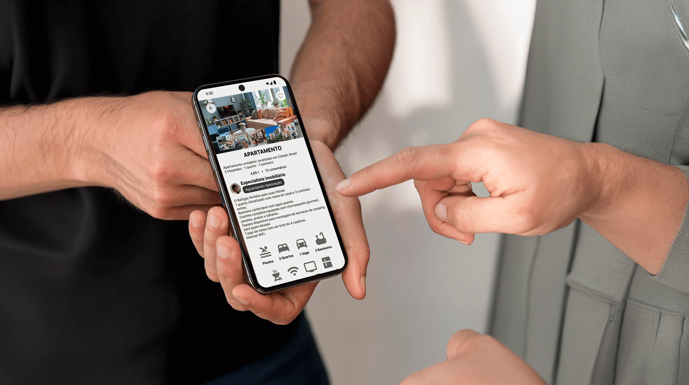 Aplicativo LiVi no celular